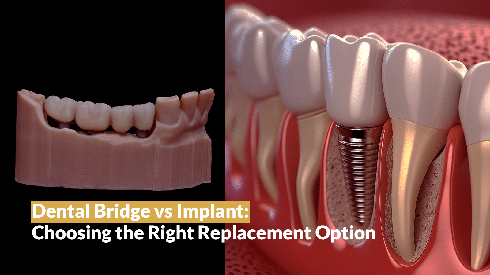 Dental Bridge vs Implants: Which is Right for You?